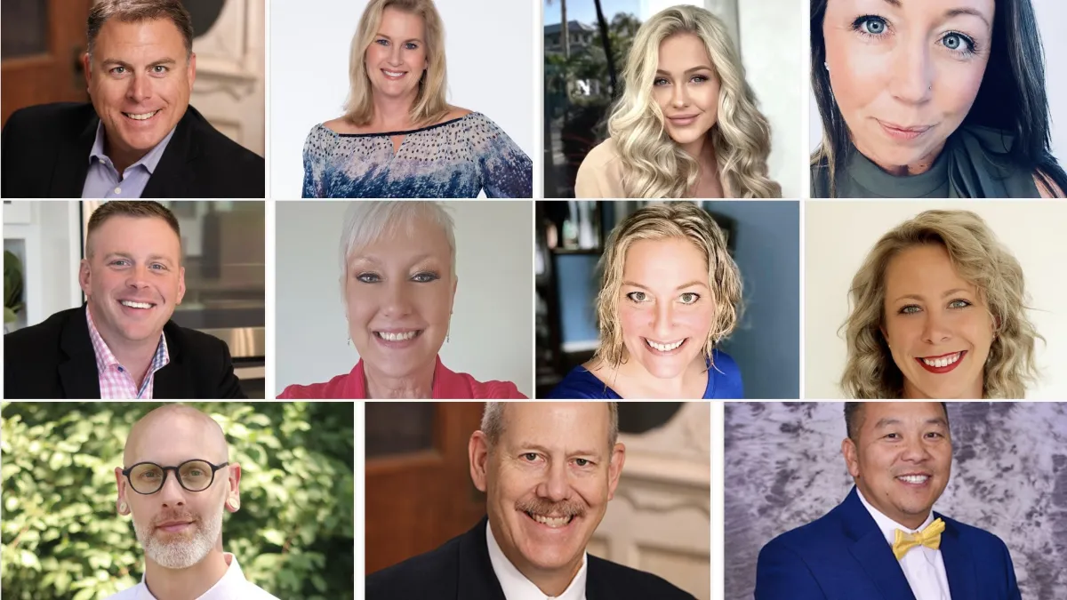Grid of Pederson Realty agent headshots