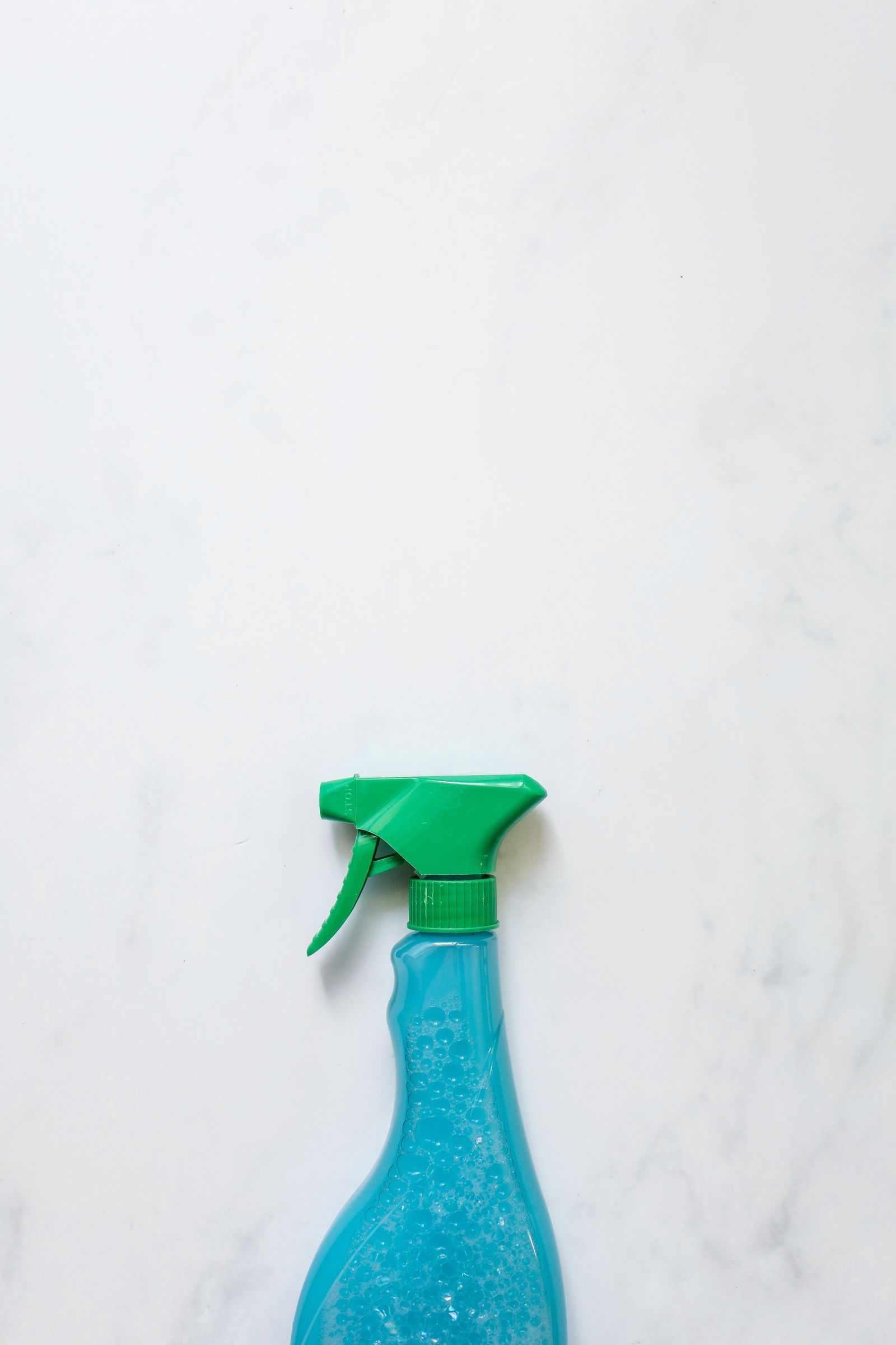 Weekly shower mist preventing buildup